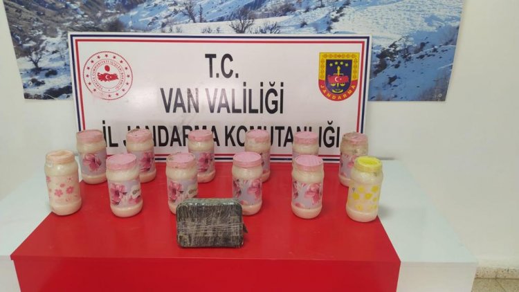VAN İL JANDARMA KOMUTANLIĞINCA BAŞKALE'DE UYUŞTURUCU OPERASYONU