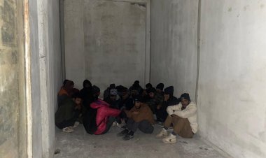 Van İpekyolu İlçesinde Düzensiz Göçmen Operasyonu