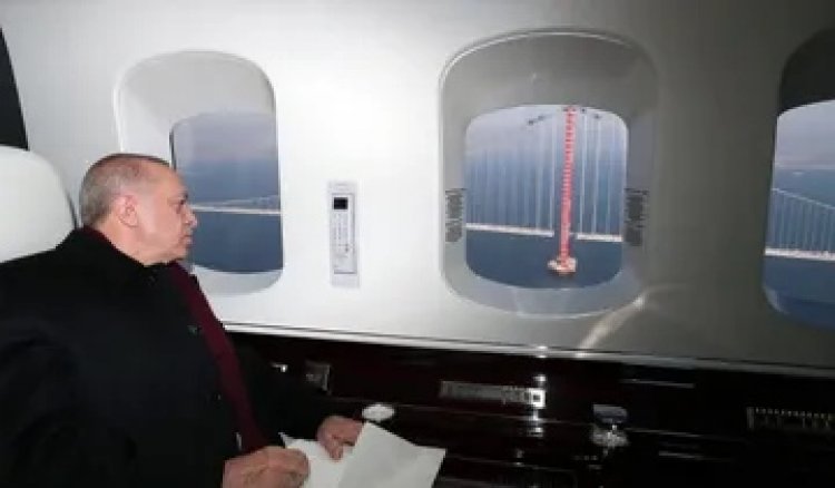 Cumhurbaşkanı Recep Tayyip Erdoğan, Çanakkale Köprüsü İçin Hedefe Bir Adım Daha Yaklaştık