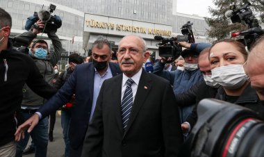 CHP LİDERİ KEMAL KILIÇDAROĞLU TÜİK BİNASINA GİRMESİNE İZİN VERİLMEDİ