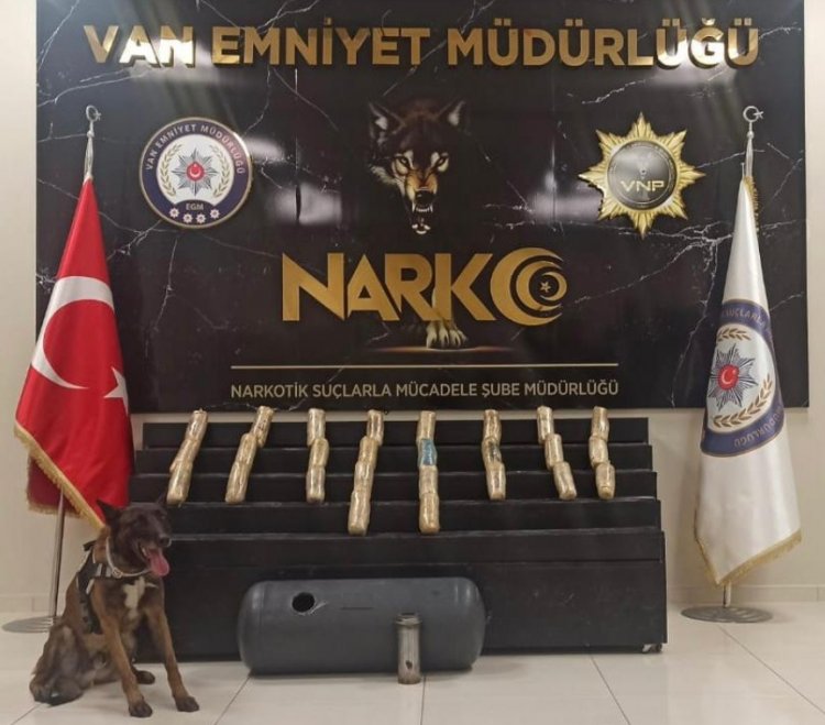 Van'da 26 Paket Halinde 15 Kilo 10 Gram Eroin Ele geçirildi
