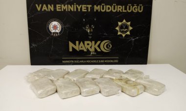 Van İl Emniyet Müdürlüğü Ekiplerince Uyuşturucu Operasyonu