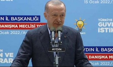 CUMHURBAŞKANI RECEP TAYYİP ERDOĞAN, AK PARTİ AYDIN İL DANIŞMA MECLİSİ'NDE KONUŞTU: ÇANLAR BAY KEMAL İÇİN ÇALMAYA ÇOKTAN BAŞLADI!