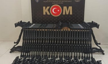 Van'da 150 Pompalı Silah Ele Geçirildi!