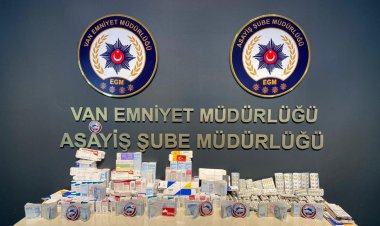 Van'da Gümrük Kaçağı Malları Ele Geçirildi!