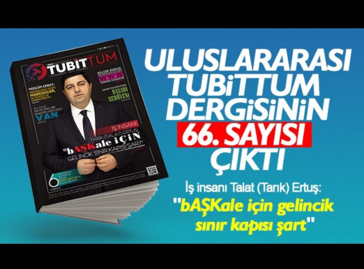 ULUSLARARASI TUBİTTUM DERGİSİNİN 66. SAYISI ÇIKTI