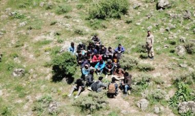 VAN'DA BİR DÜZENSİZ GÖÇMEN KAÇAKÇILIĞI DAHA: 28 KİŞİ YAKALANDI!