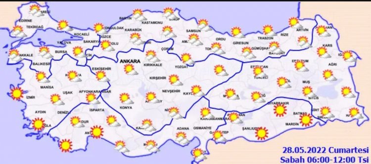 METEOROLOJİ'DEN ACİL UYARI! 12 °C ANİDEN YÜKSELECEK!