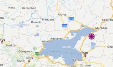 VAN'DA 5 BÜYÜKLÜĞÜNDE DEPREM