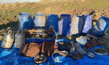 VAN'DA TERÖR OPERASYONUNDA MÜHİMMAT ELE GEÇİRİLDİ!