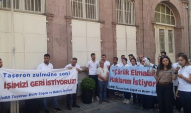 İZMİR'DE EVDE BAKIM ÇALIŞANLARI İŞİNDEN OLDU!