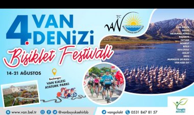 VAN GÖLÜ'NÜN KORUNMASI KAPSAMINDA 500 KM PEDAL GİDECEKLER!