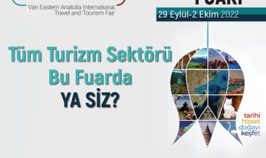 TÜM TURİZM SEKTÖRÜ BU FUARDA YA SİZ!