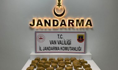 VAN'DA 18 KG 321 GR ESRAR ELE GEÇİRİLDİ!