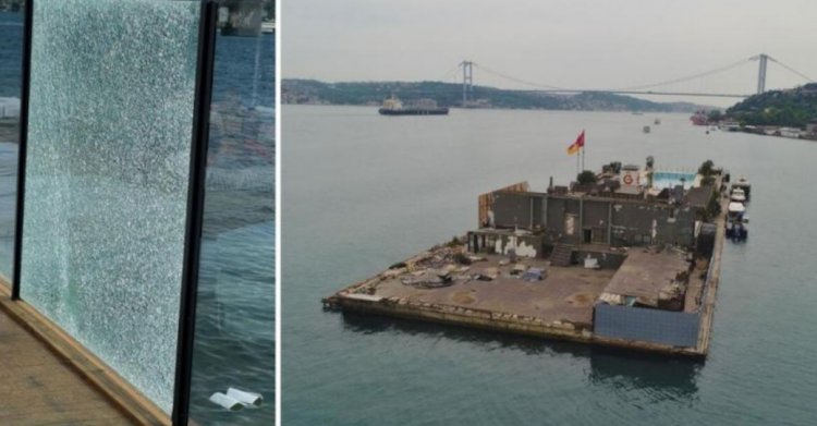 TFF BİNASIDAN SONRA GALATASARAY ADASI'NA SİLAHLI SALDIRI 