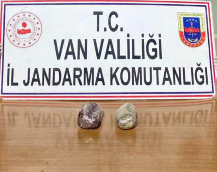 VAN'IN ÇALDIRAN İLÇESİNDE 2 KG UYUŞTURUCU MADDE ELE GEÇİRİLDİ!