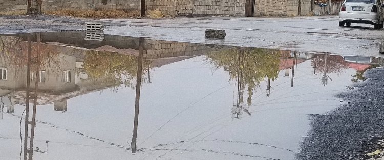 VAN'DA ÇÖZÜM BEKLEYEN SORUNLARDAN BİRİ DE YAĞMUR SULARININ OLUŞTURDUKLARI GÖLETLER!;