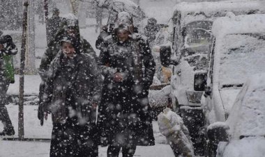 5 GÜNLÜK HAVA TAHMİNİNE GÖRE ASIL KIŞ ŞİMDİ BAŞLIYOR! 