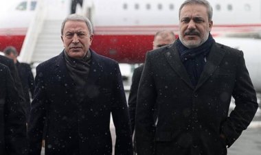 BAKAN AKAR VE MİT BAŞKANI FİDAN DÖRTLÜ TOPLANTI İÇİN MOSKOVA'YA GİTTİLER