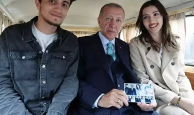 CUMHURBAŞKANI ERDOĞAN: KARAVANI VAN'DAN MI GETİRDİN?