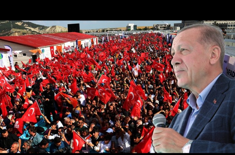 CUMHURBAŞKANI ERDOĞAN: DEPREMZEDELERE CAHİL VE OYLARINI SATTI İFTİRASI ATIYORLAR