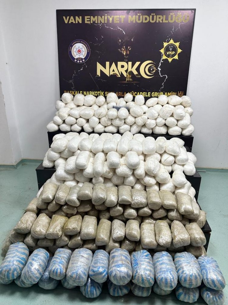 340,5  KİLOGRAM UYUŞTURUCU MADDE ELE GEÇİRİLDİ