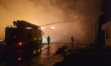 VAN'DA BÜYÜK YANGIN!