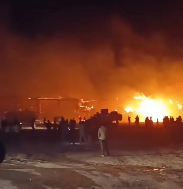 VAN'DA BÜYÜK YANGIN!