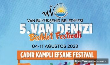 VAN GÖLÜ FARKINDALIĞI İÇİN SENDE FESTİVALE BİSİKLETİNLE GEL!