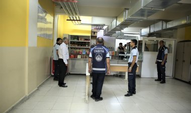 TUŞBA BELEDİYESİ OKULLARIN AÇILMASIYLA DENETİMLERİ SIKLAŞTIRDI: ŞİMDİDE OKUL KANTİNLERİ DENETLENİYOR...