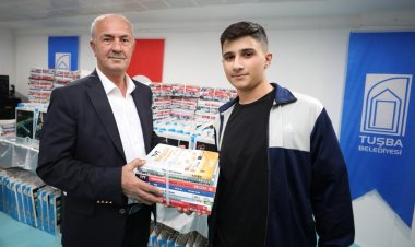 TUŞBA BELEDİYESİ ÖĞRENCİLERE YKS SINAVI İÇİN ÜCRETSİZ KAYNAK TEDARİĞİNDE BULUNDU