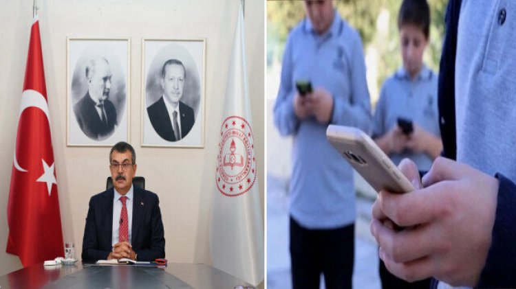 BAKAN TEKİN DUYURDU: OKULLARDA CEP TELEFONU KULLANIMI KISITLAMASI VE ÖĞRETMEN ATAMASI...!
