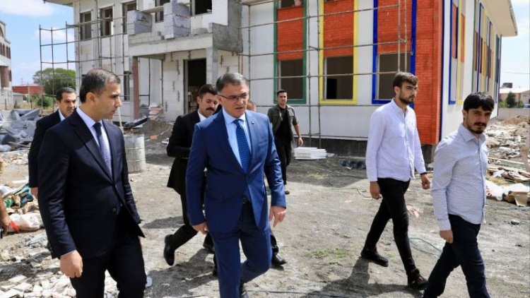 VAN'A YENİ OKULLAR YAPILIYOR!