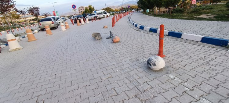 VAN DURSUN ODABAŞ HASTANESİNİN SORUNLARINDAN BİRİ DAHA: PARK MANTARI...