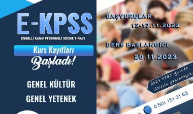 BÜYÜKŞEHİR VAN'DA ÜCRETSİZ EKPSS KURSU AÇTI