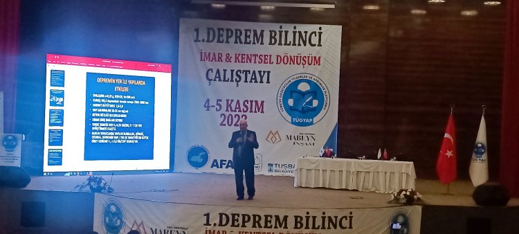 TÜGYAP, DEPREM UZMANI AHMET ERCAN'I KONUK ETTİ: VAN'DA YIKICI DEPREM BEKLİYORUZ...