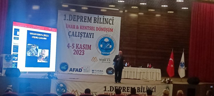 TÜGYAP, DEPREM UZMANI AHMET ERCAN'I KONUK ETTİ: VAN'DA YIKICI DEPREM BEKLİYORUZ...