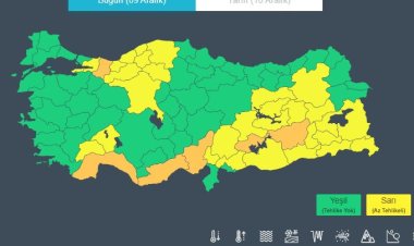 METEOROLOJİ UYARDI: 5 GÜNLÜK HAVA TAHMİNİNDE SICAKLIKLAR DÜŞÜYOR KAR GELİYOR