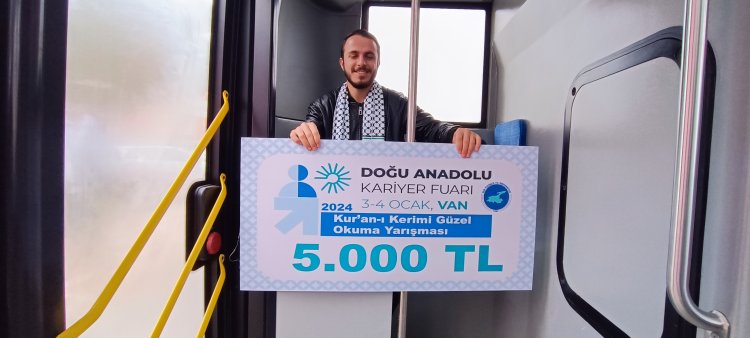 DAKAF'24 FUARI'NIN BİRİNCİSİ HAFIZ YUSUF ARICI OLDU!