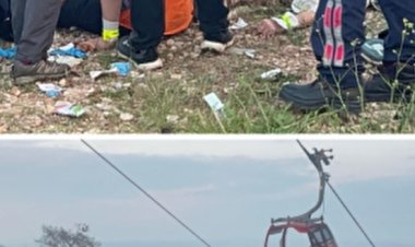 ANTALYA'DA TELEFERİK KABİNİ AÇILDI: 1 KİŞİ ÖLDÜ, 7 KİŞİ YARALANDI!