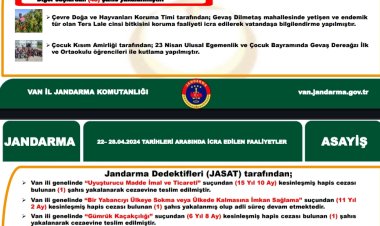 VAN'DA 46 KİŞİ YAKALANDI!