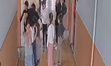 EDREMİT'TE BOĞAZINA YİYECEK KAÇAN ÖĞRENCİYE ÖĞRETMEN İLK MÜDAHALE İLE KURTARDI