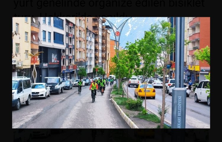 2 İLDE "11. YEŞİLAY BİSİKLET TURU" GERÇEKLEŞTİRİLDİ!