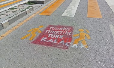 KÜRTÇE TRAFİK UYARI YAZILARINA ÇİRKİN SALDIRI!