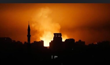 İSRAİL TERÖR DEVLETİ, GAZZE'YE GECE BOYUNCA SALDIRI DÜZENLEDİ 