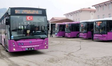 VAN'DA KADINLARIN DAHA GÜVENLİ  YOLCULUĞU İÇİN MOR OTOBÜSLERDE YENİ UYGULAMAYA GİDİLİYOR