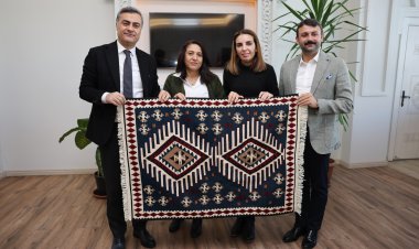 AKDENİZ BELEDİYESİ'NDEN VAN BÜYÜKŞEHİR BELEDİYESİ’NE ZİYARET