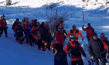 PALANDÖKEN KAYAK MERKEZİ’NDE ÇIĞ DÜŞTÜ! ÖLÜ VE YARALILAR VAR