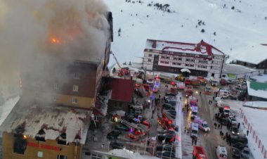 Bolu'da Kayak Merkezinde Büyük Otel Yangın! 10 Ölü, 32 Yaralı