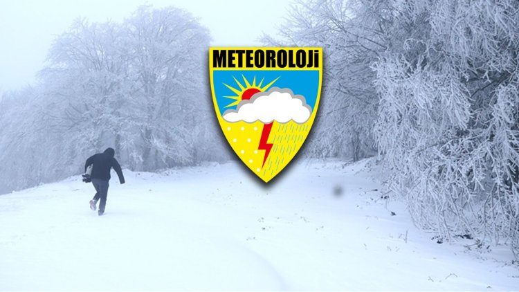 Meteoroloji'den 25 İl İçin Kar Alarmı